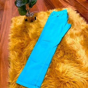 LEVI’S TEAL BOOT CUT JEANS